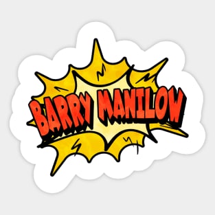 Barry Vintage Sticker